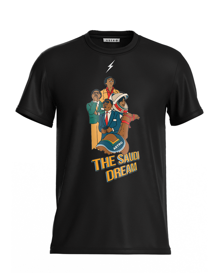 ''The Saudi Dream'' ''Going to Space'' Limited edition Black