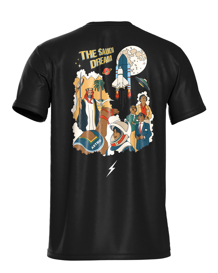 ''The Saudi Dream'' ''Going to Space'' Limited edition Black